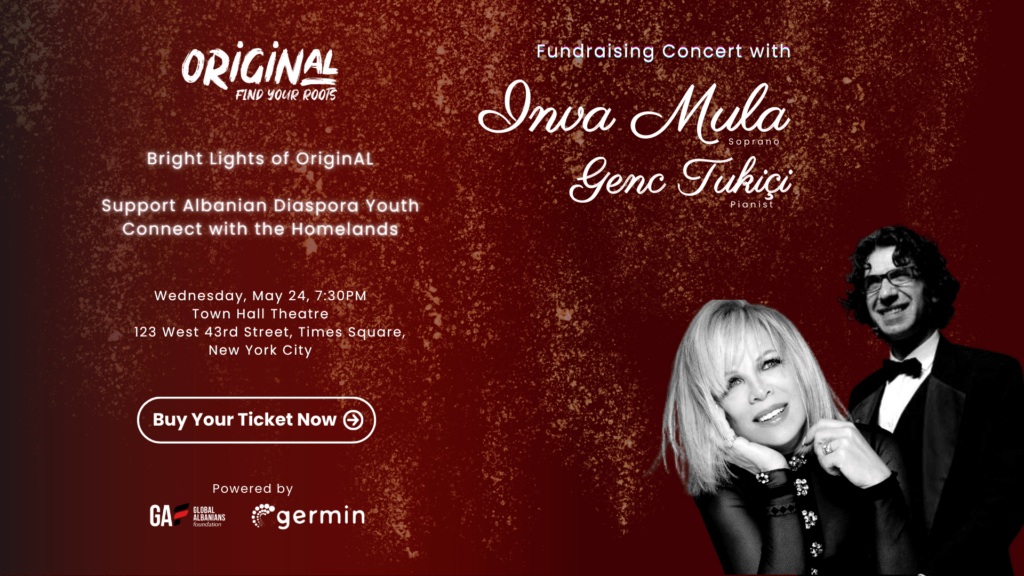 Inva Mula New York concert information.